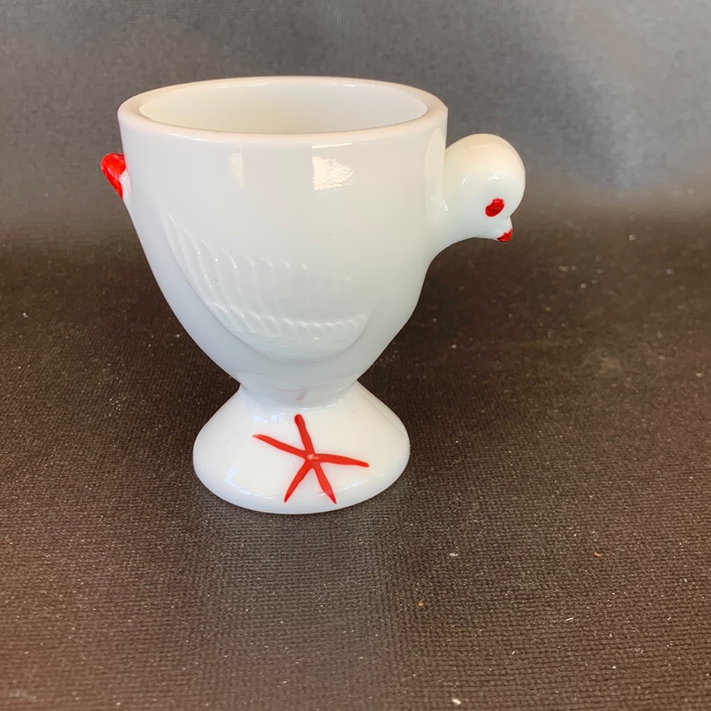 Hazel atlas chick egg cup